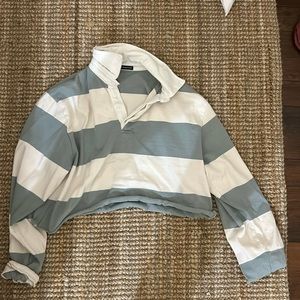 brandy melville cropped rugby